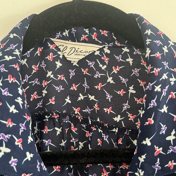 Vintage Sheer Blouse - Picture 3 of 5